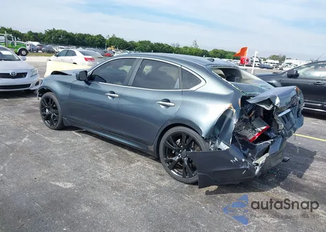 2012 Infiniti M37 Base A7 z USA, uszkodzony, nr VIN JN1BY1APXCM330327